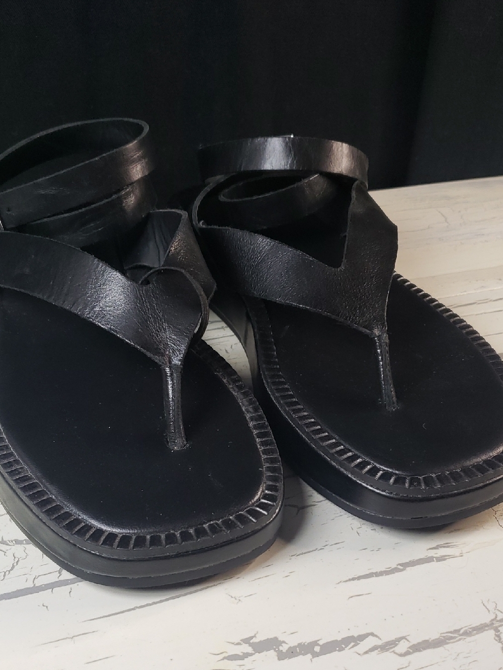 NWOT Zara Gladiator Style Strappy Platform Sandals - Women's 7.5- 8 (38 Euro) - Picture 8 of 16